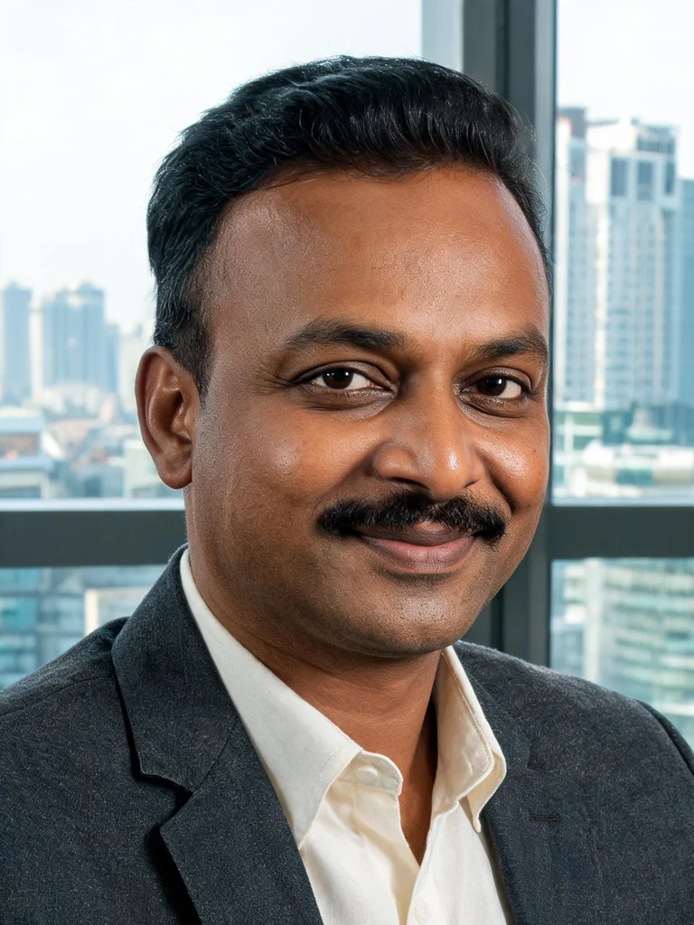 Professional portrait of Arjun Mehta